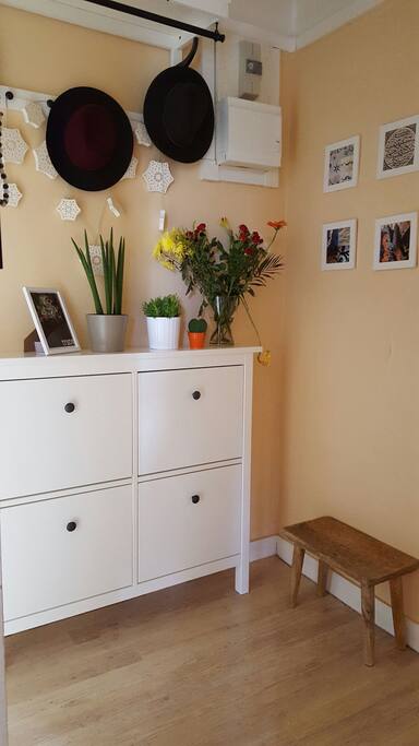 L'entrée de l'appartement