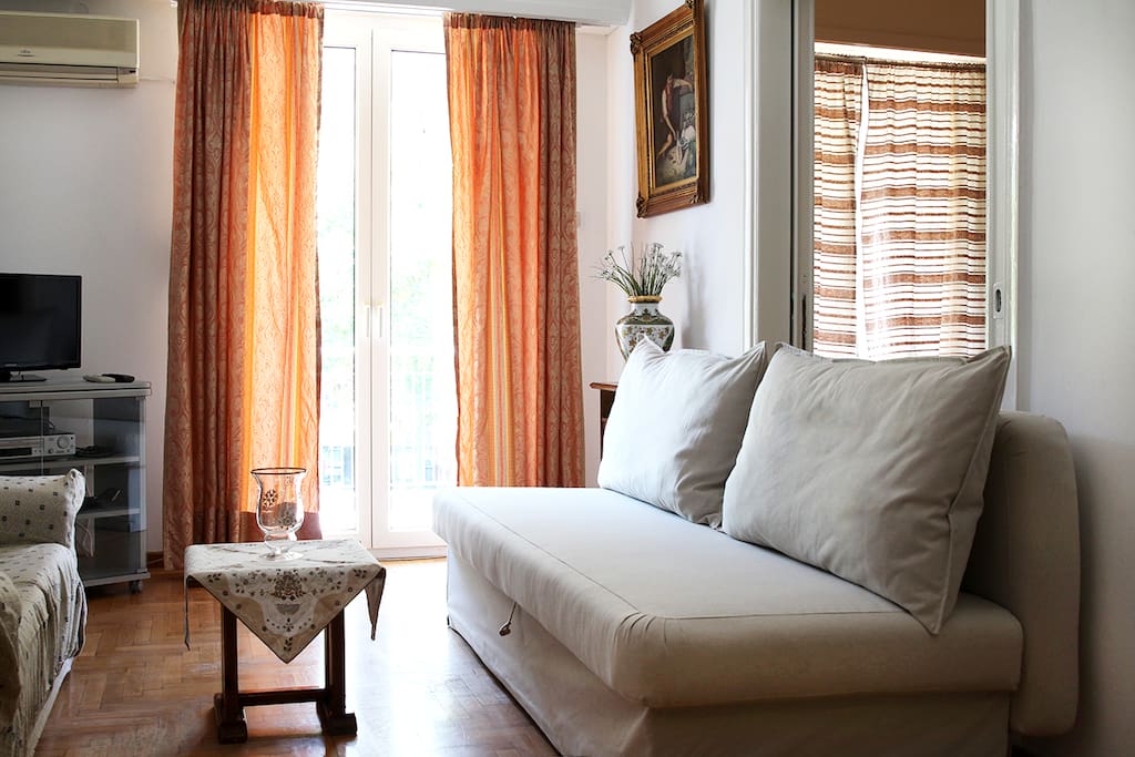 Bright living room
