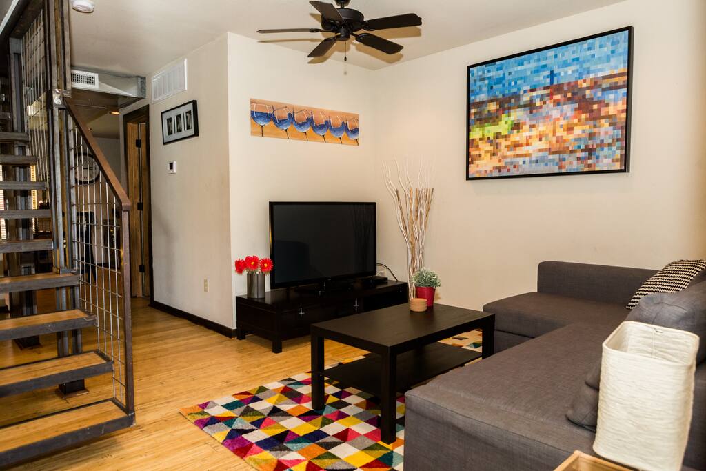 Living Room That Transforms....