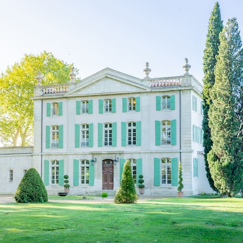 Château north-side view