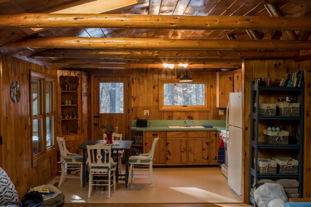 Fully stocked kitchen
