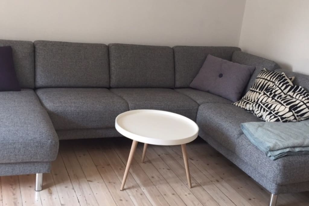 Large sofa. Can be used as extra bed.