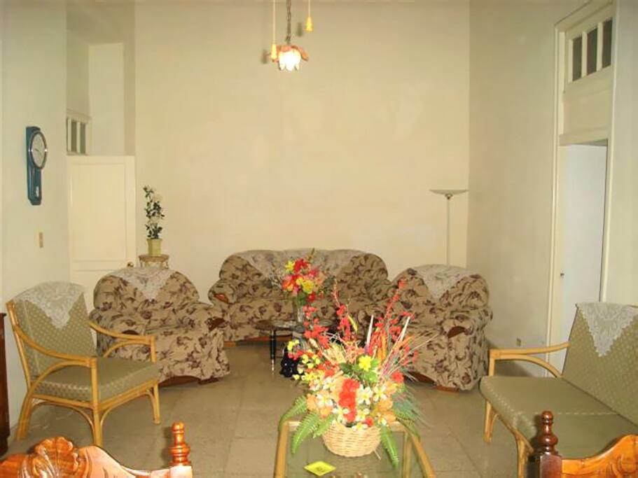 Livingroom with classic furniture