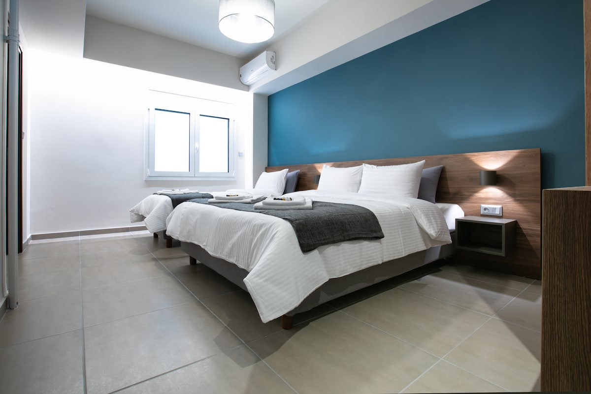 Bedroom 1 Double Bed 160 X 200 and one single bed 90 X 200