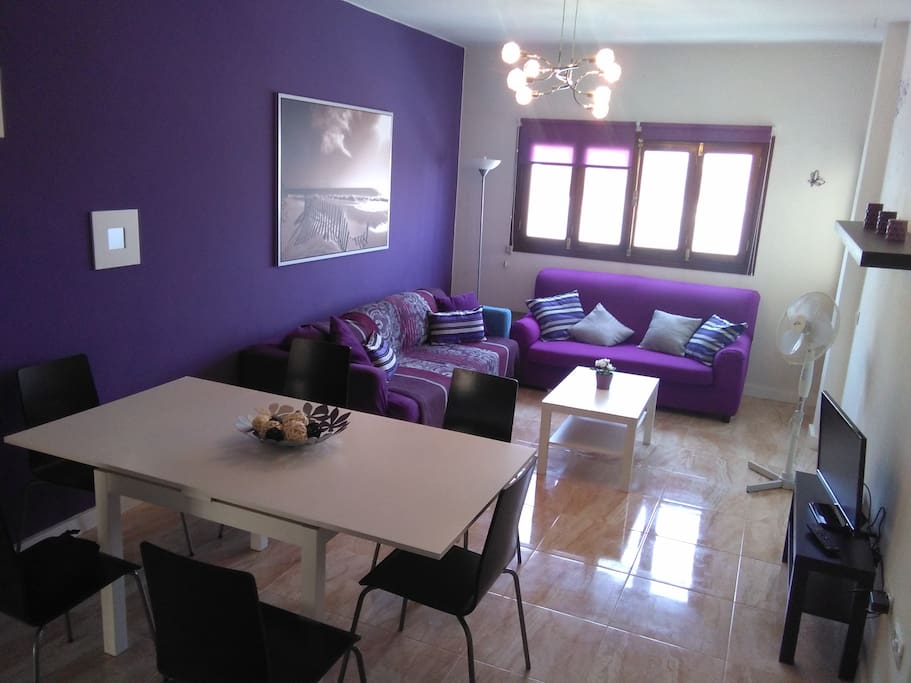 Amplio salón comedor