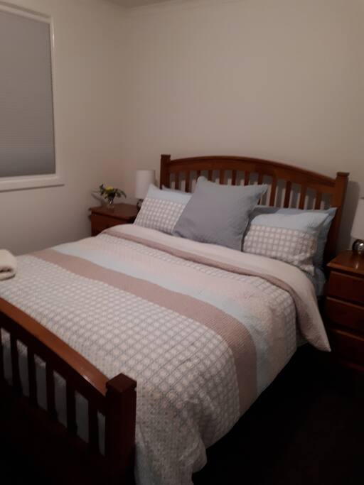 Cosy queen size bed