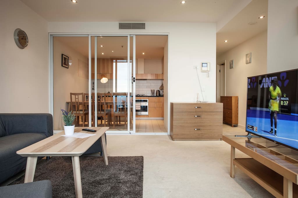 Living Room & Separate Kitchen