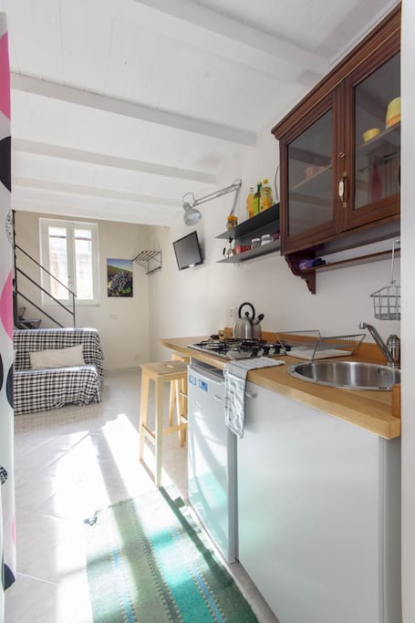 Vista angolo cucina