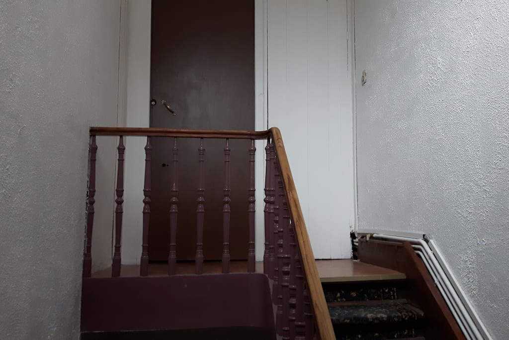 porte d'entrée de l'appartement
