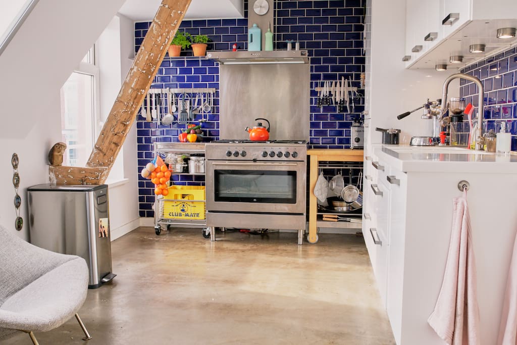 Well equipped kitchen