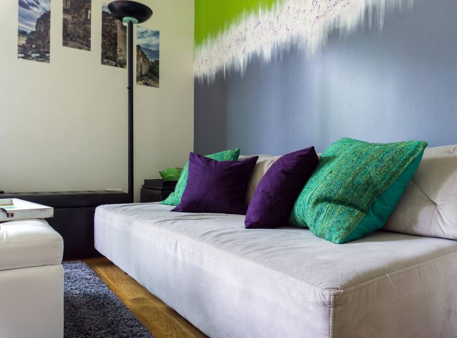 West Elme sofa-bed. Just like a real mattress.
