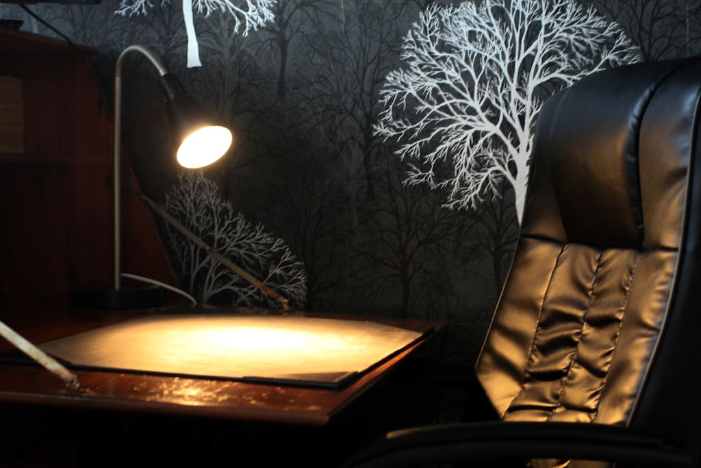 Comfortable, private workspace