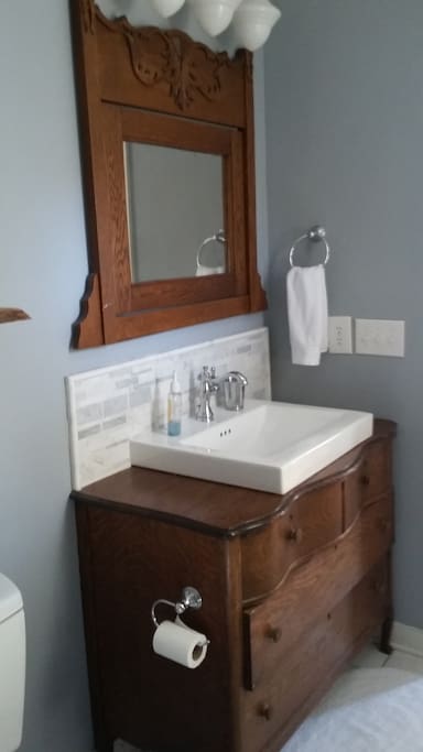 Newly remodeled bathroom