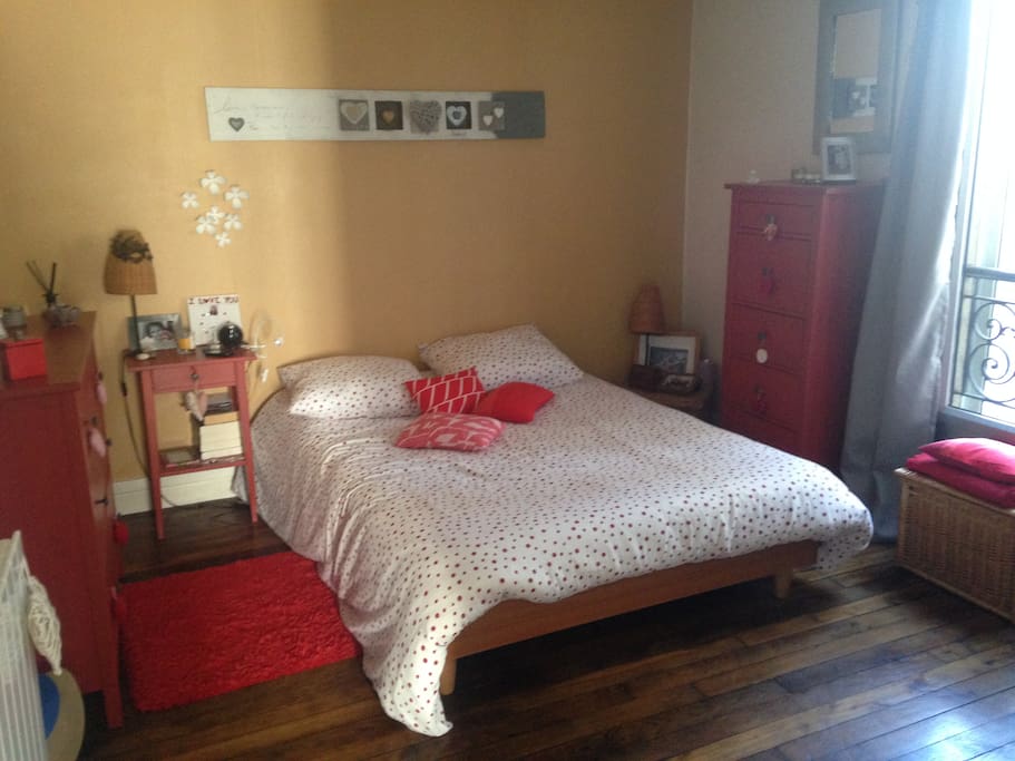 Chambre lit 140 deux adultes
