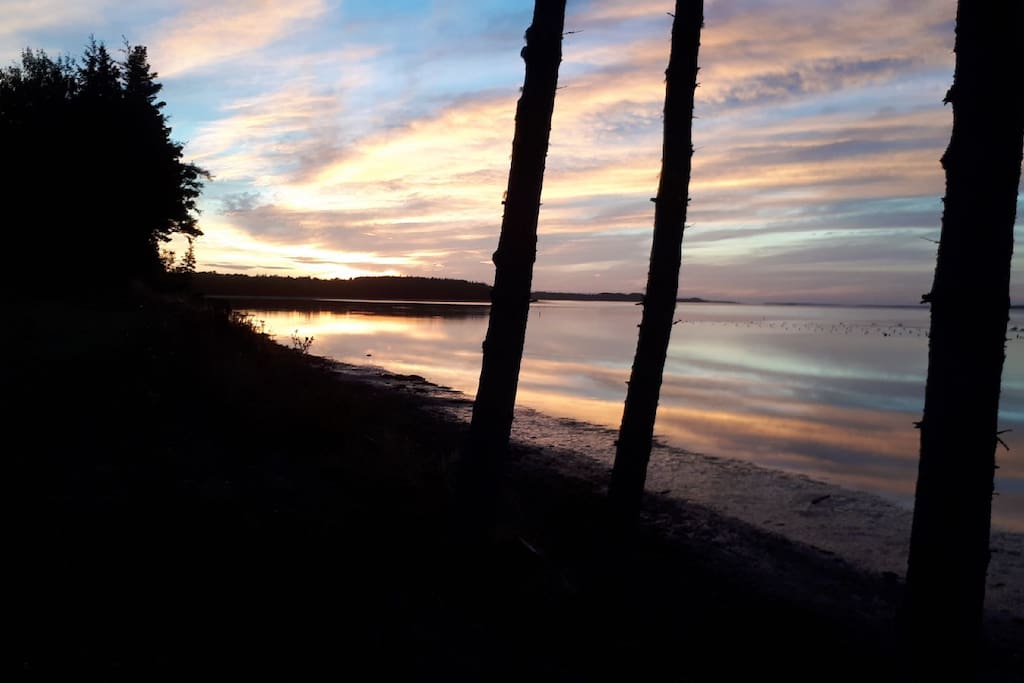 Typical sunrise. Taken from 30ft in front of the cottage.
