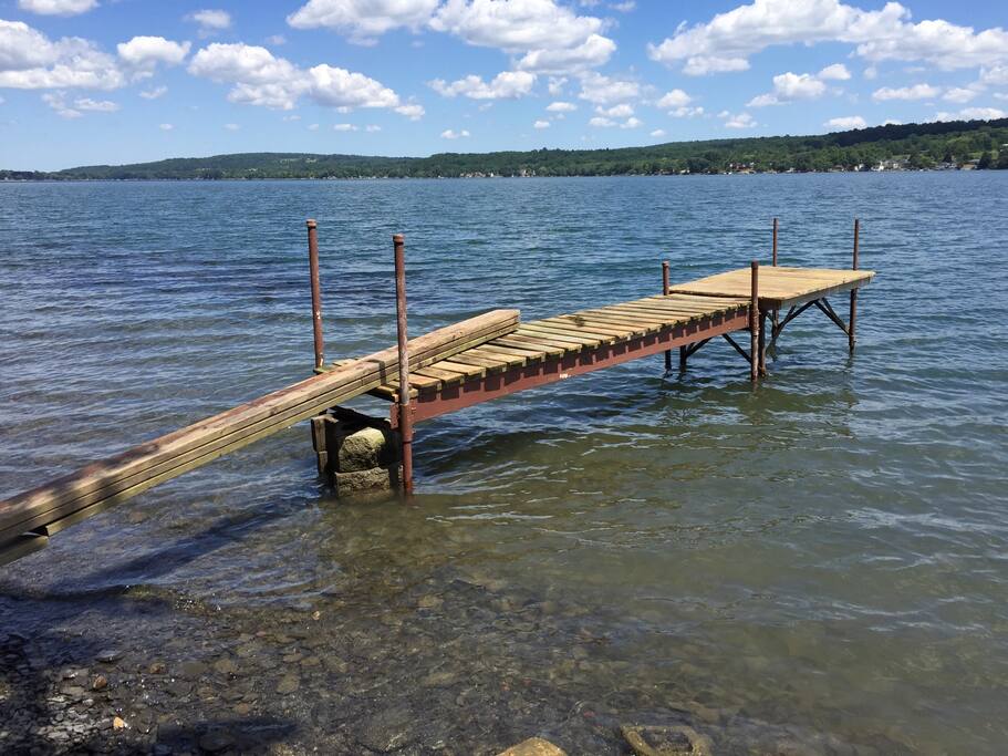 Beautiful, clear Otisco Lake