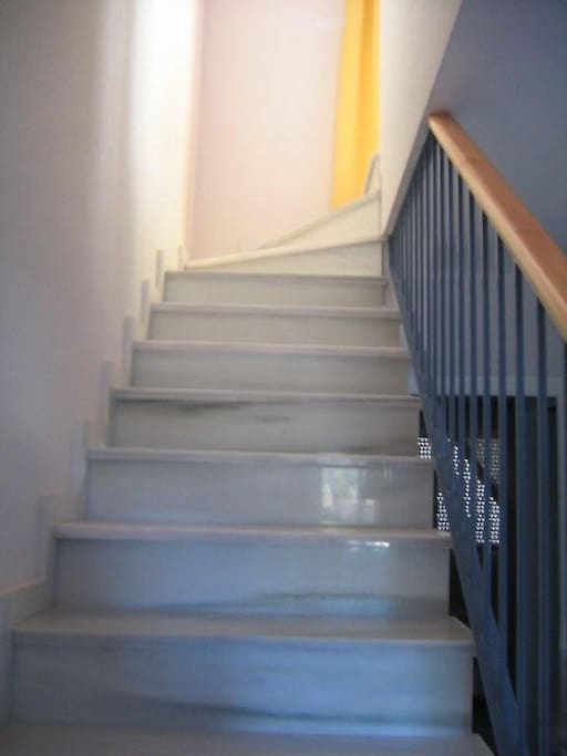 Marble stairs