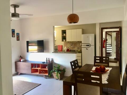 Apartamento a 200 metros da Praia dos Milionários