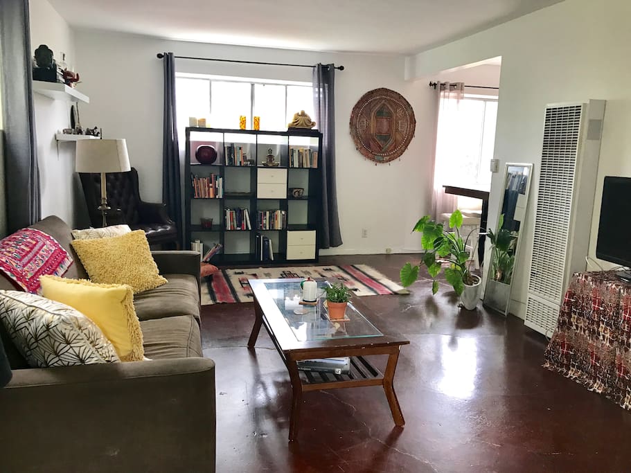 Welcome home! The main living space.