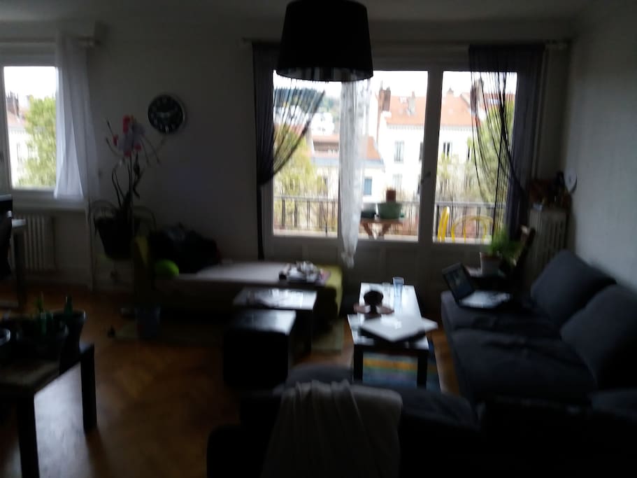une chambre privée dans un appartement partagé avec la proprietaire.