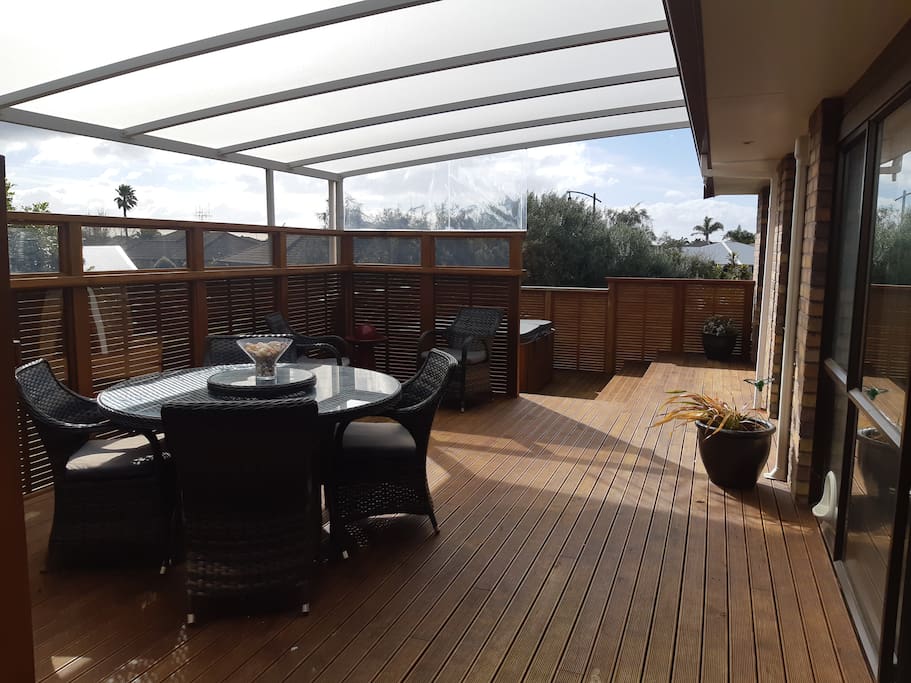 Deck includes Spa Pool