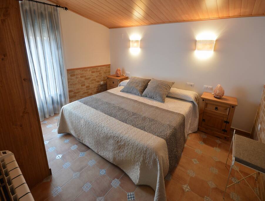 Habitación principal con posibilidad de añadir una cama individual