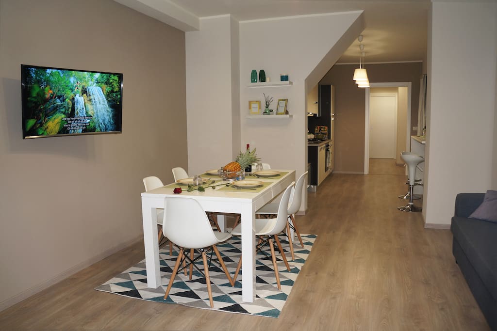 Sala da pranzo e relax.