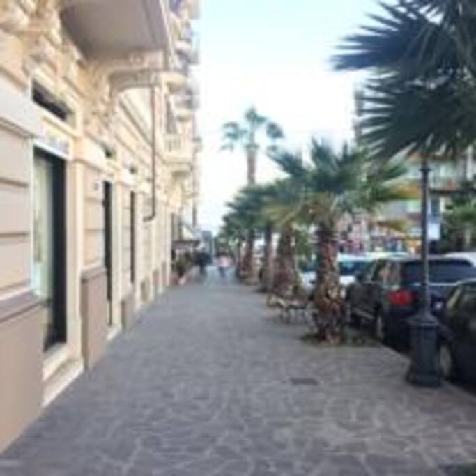 Percorso spiaggia