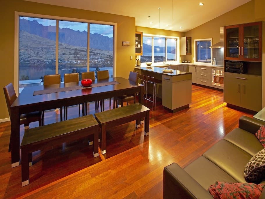 Dining Area + Kitchen