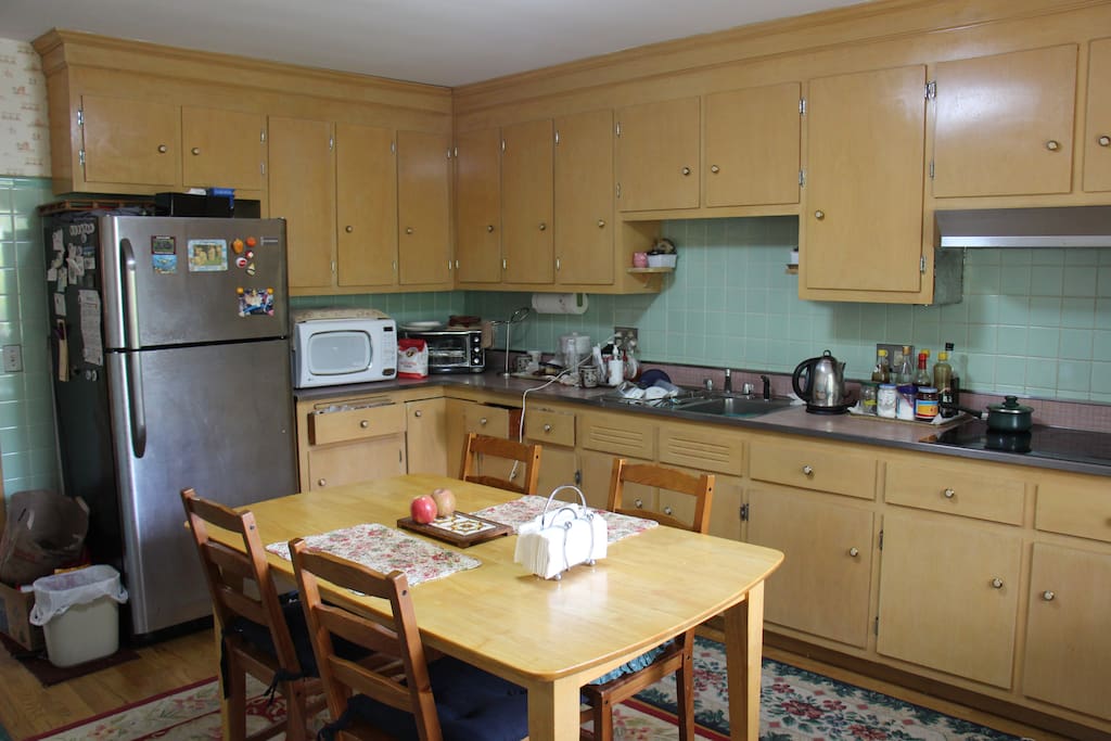 You can share and cook in our large eat-in kitchen.