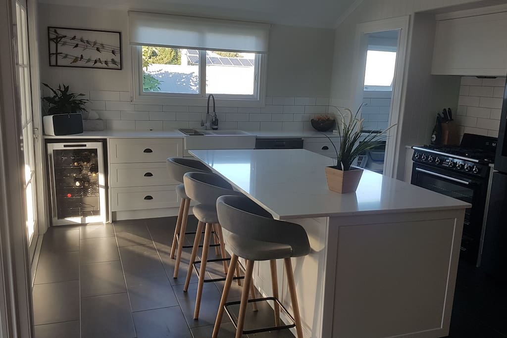 Recently renovated kitchen.