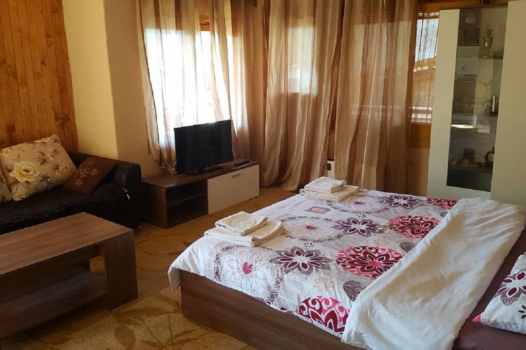 King Size Bed and a Sofa Bed