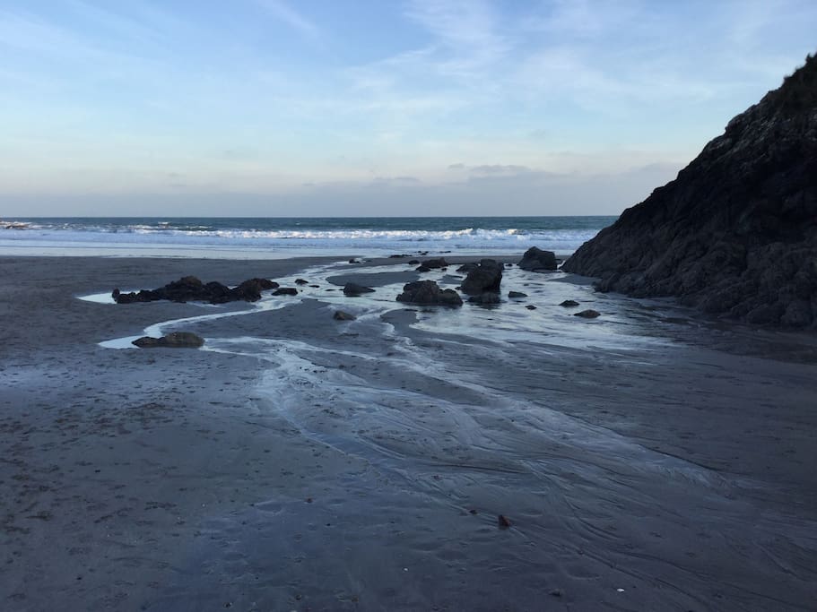 Our beautiful local beach just 10min walk