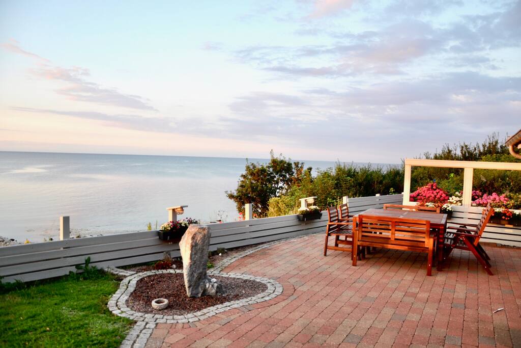Spacious terrace