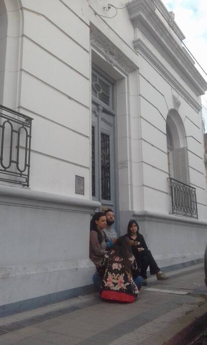 Frente de la casona