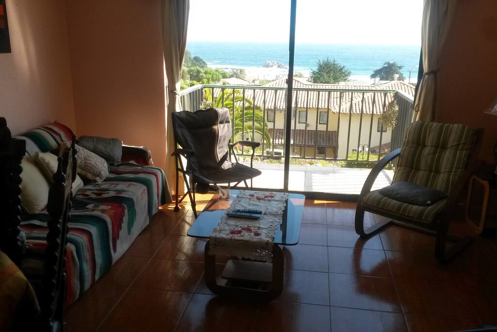 Vista al mar desde primer piso