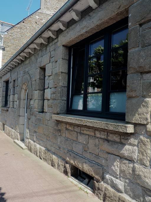 La maison prise de vue extérieur