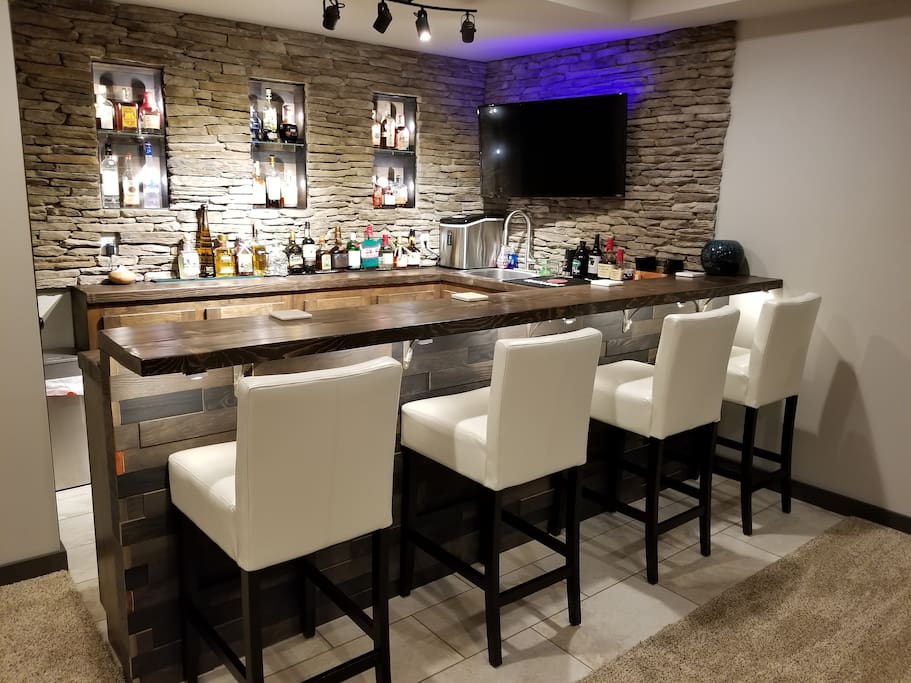 Bar in Living Room