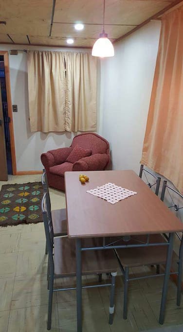 SALA DE ESTAR, COMEDOR Y COCINA