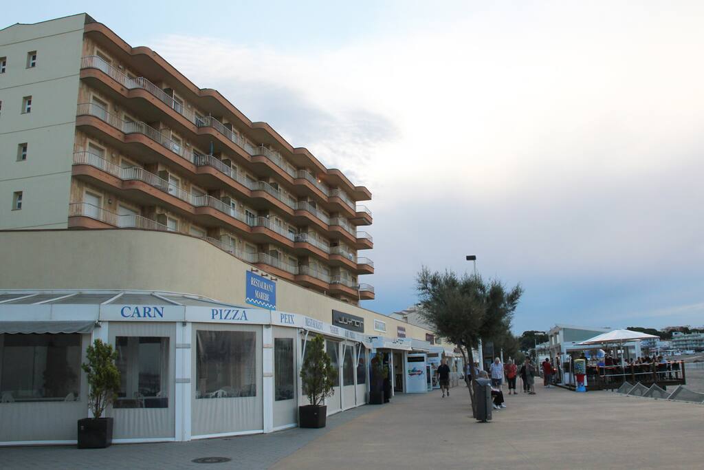 Promenade coté mer