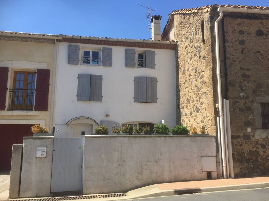 Facade de la maison