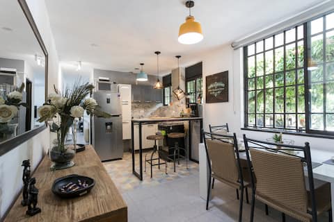 ☆Top Location ♥ of Poblado, Modern & Comfortable☆