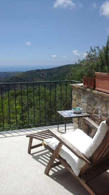 Terrasse mit Meerblick