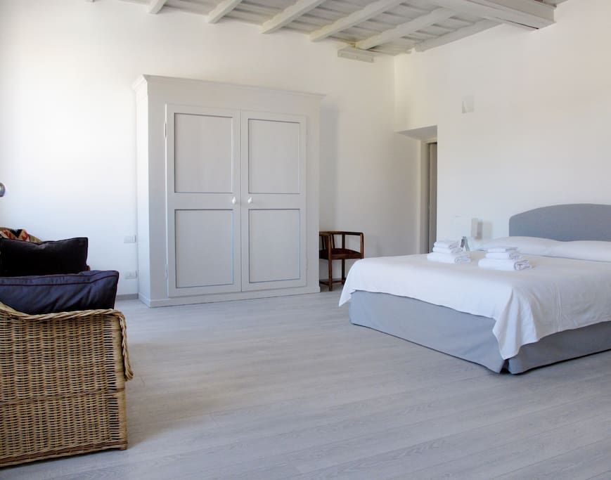 Opposite view of the main bedroom.