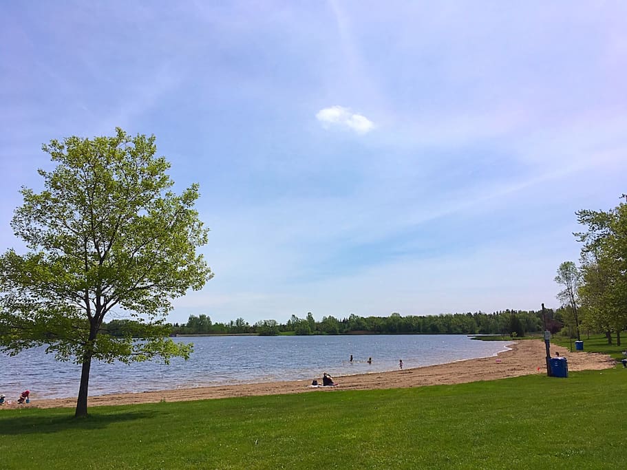 Go for a dip in Valens Lake