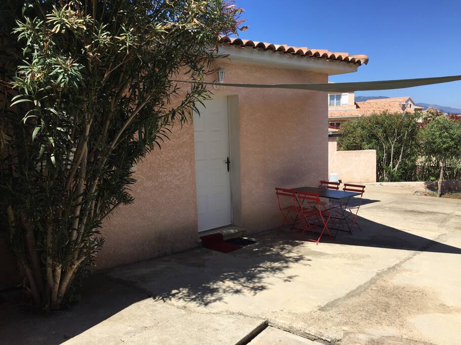 Entrée de la mini-villa