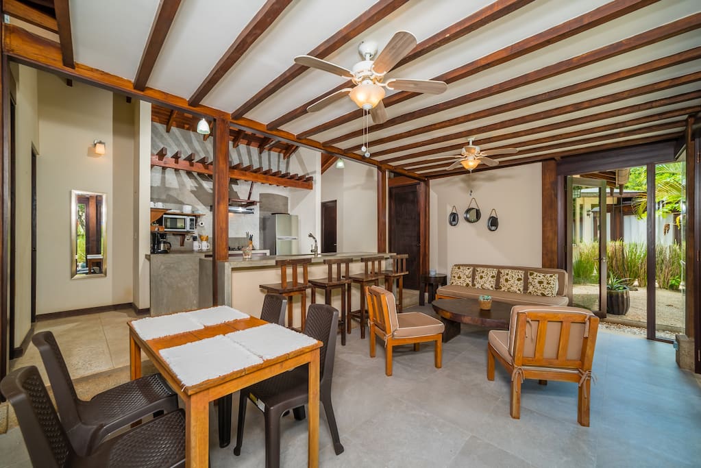 Living and dinning area