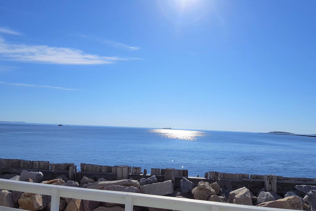 View from deck