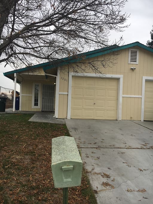 Front of the duplex