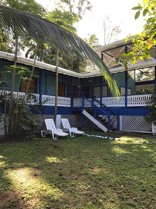 Authentic caribbean architecture